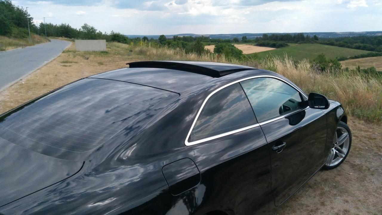 Audi A5 S-Line 1.8 TFSI Coupe (2008) – Zwart – Sportief & stijlvol