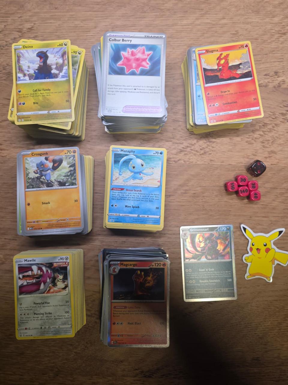 Partij Pokémon kaarten – ca. 700 stuks – Holo & Reverse Holo