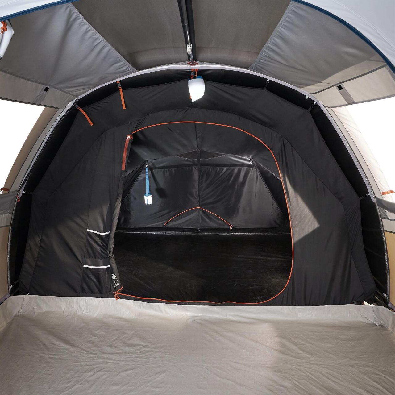 QUECHUA Opblaasbare tent 4 personen, Air Seconds 4.1 met Fresh & Black