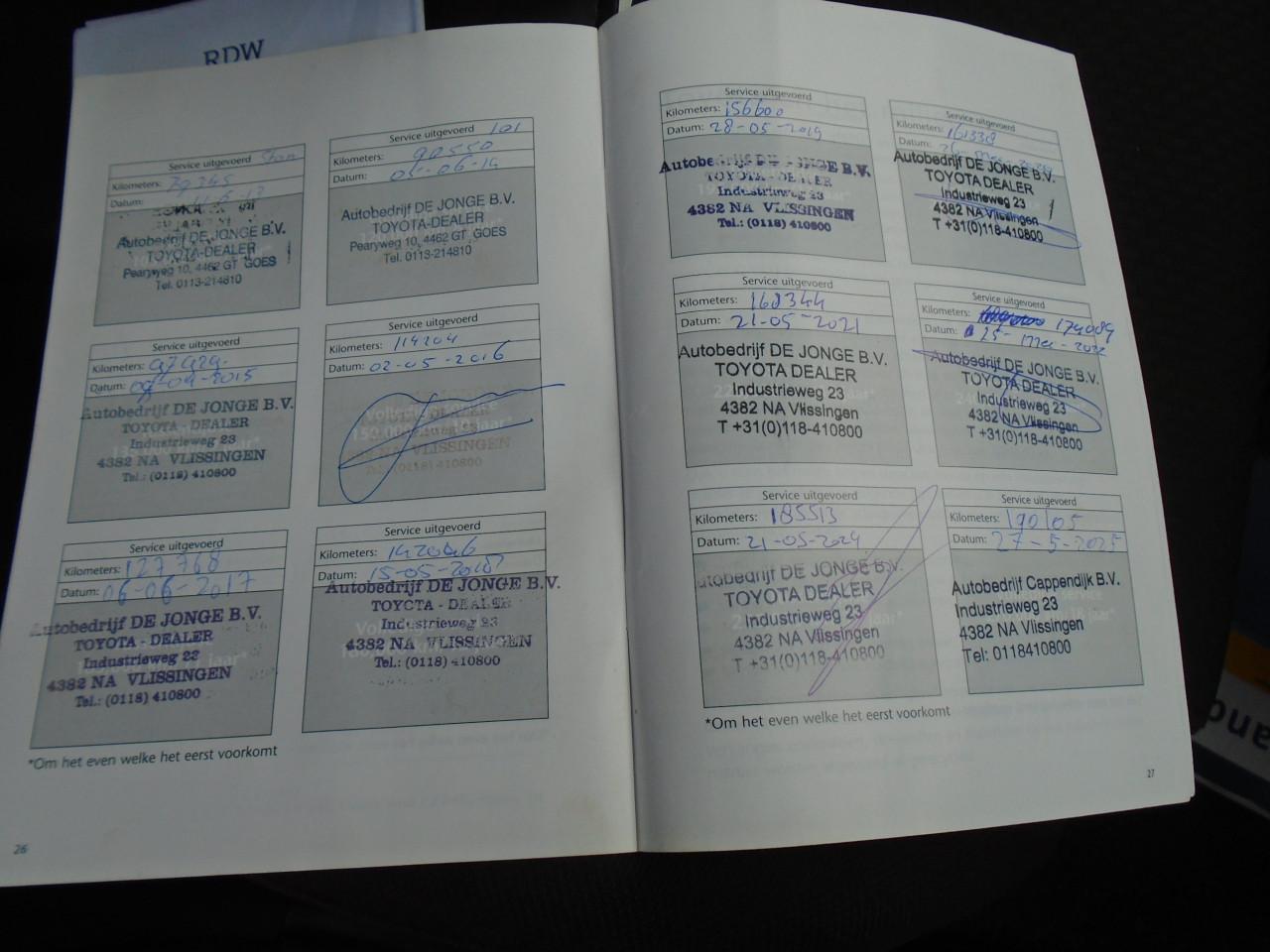 Toyota Corolla Verso 1.6VVTi 5 persoons