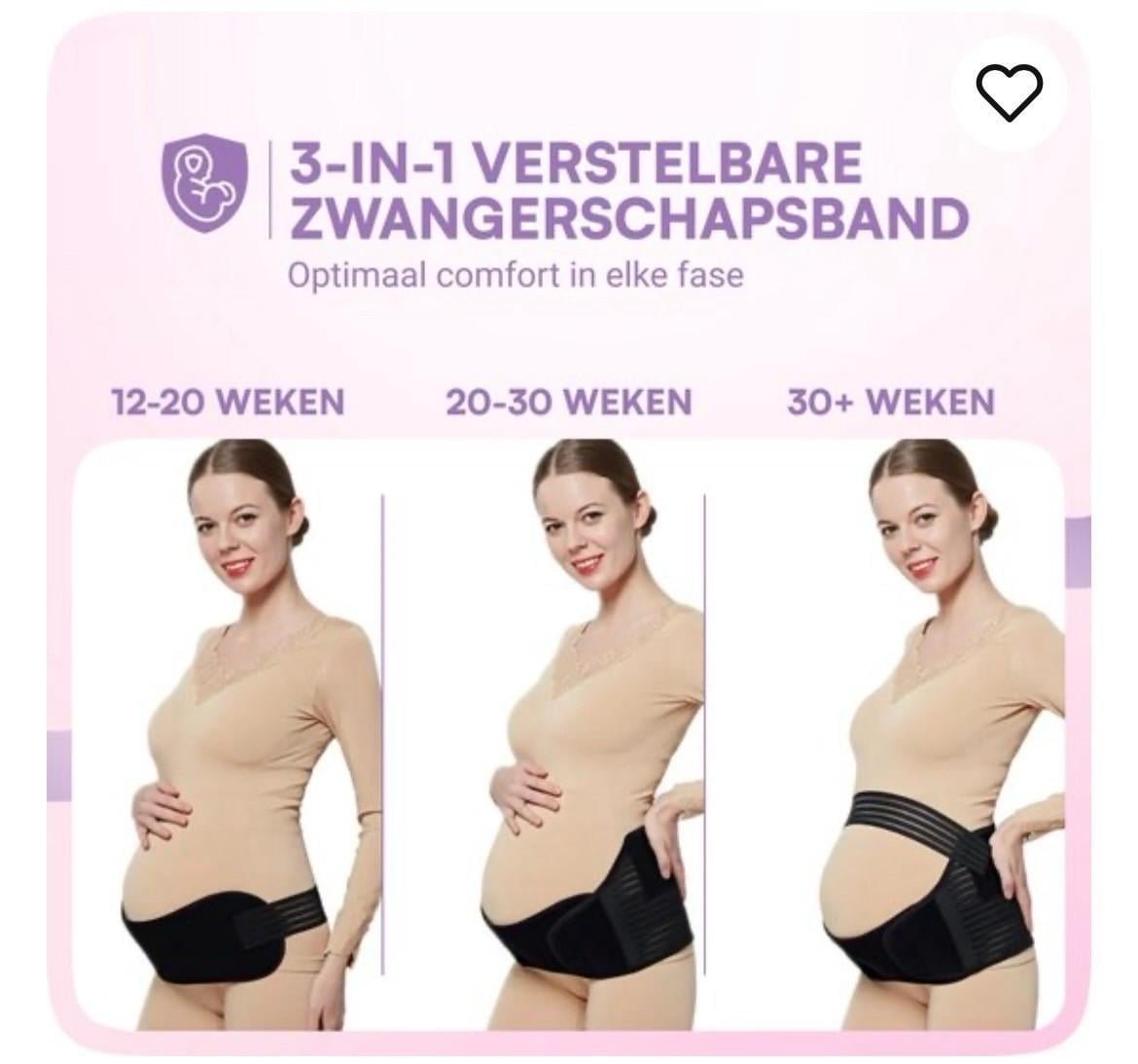 Zwangerschaps buik band m