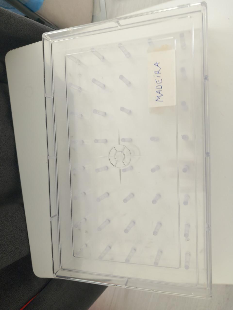 Madeira borduurgaren met opbergbox