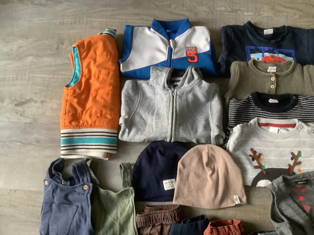 Kledingpakket Jongens maat 86 - 29 stuks