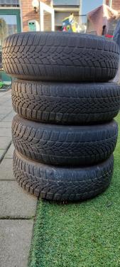 Stalen velgen met winterbanden GRATIS