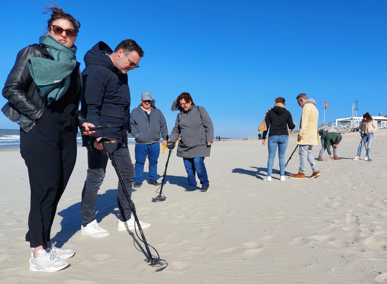 Workshops Metaaldetectie op verschillende strandlocaties