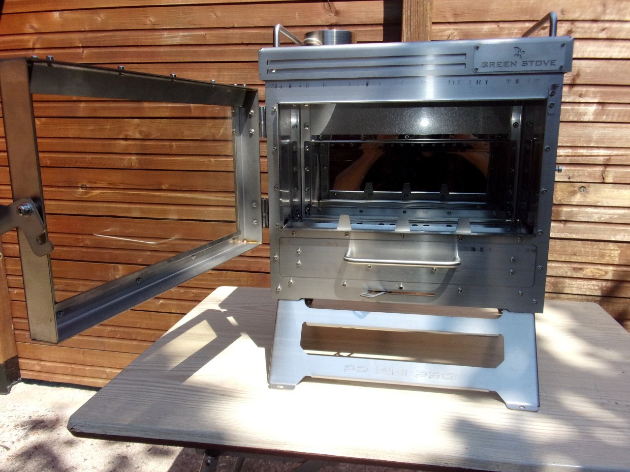 Houtkachel Green stove / POMOLY