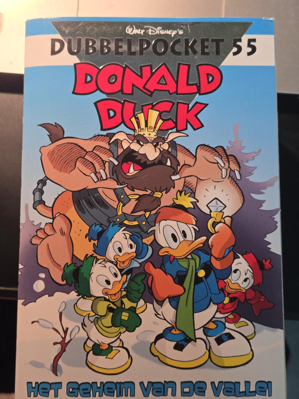 4 Donald Duck Dubbelpockets  30, 41, 47 en 55