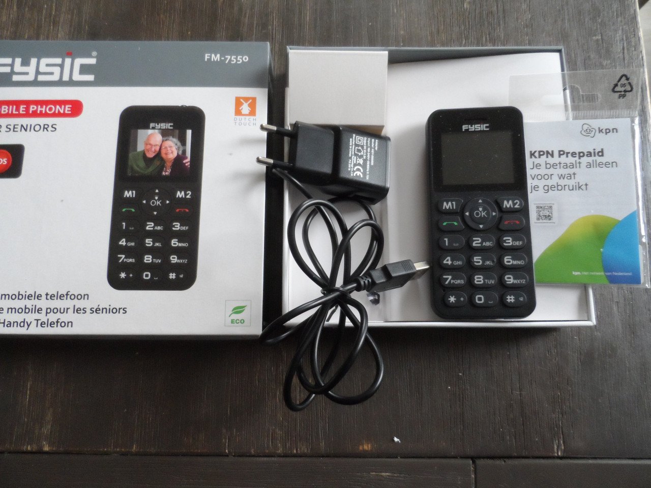 FYSIC  mobiele senioren telefoon