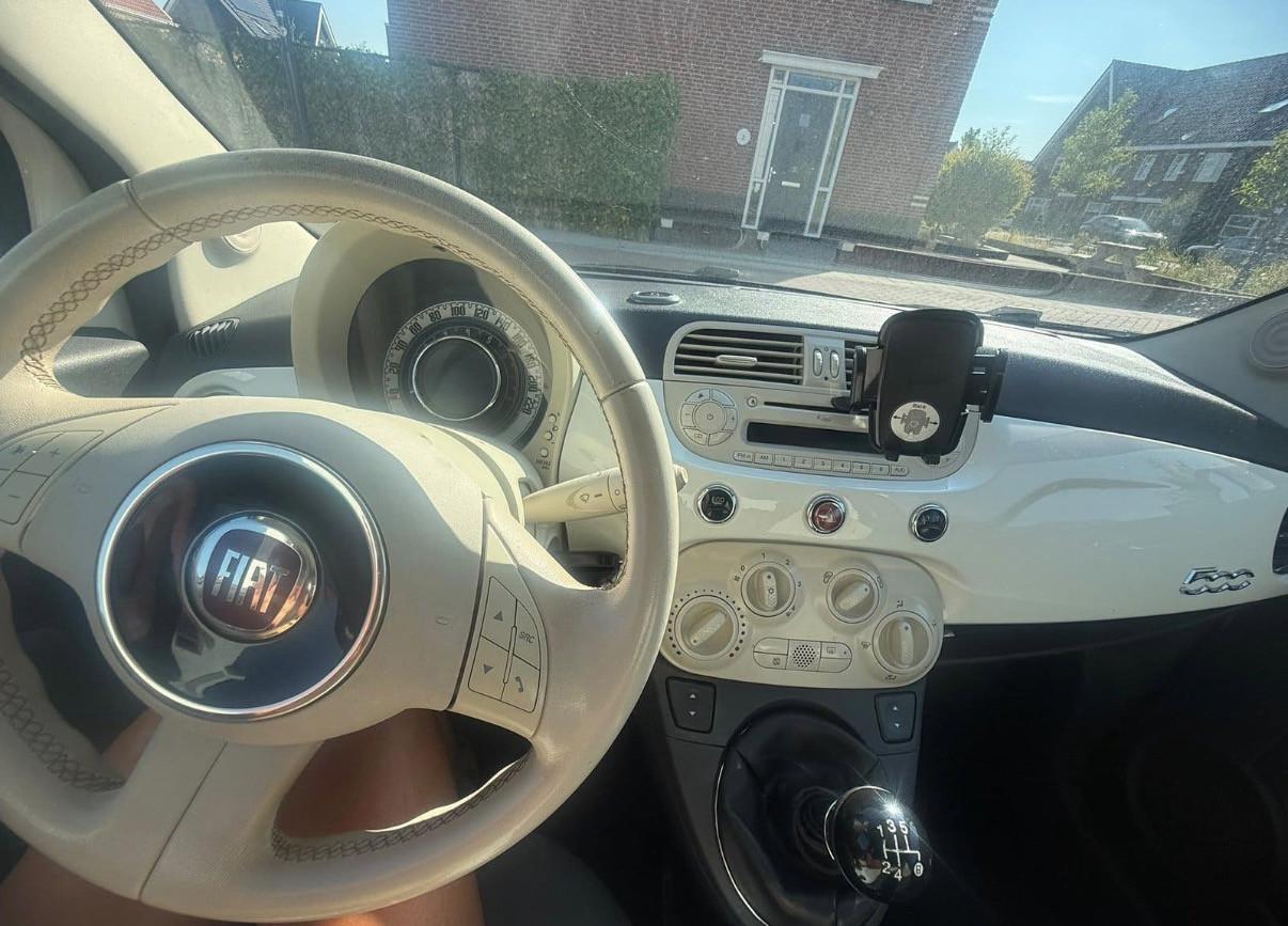 Fiat 500 0.9 85pk Twinair Turbo 2011 Wit