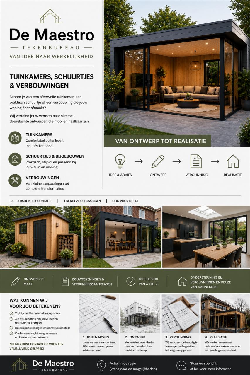 DeMaestro Huis en tuinontwerp en realisatie