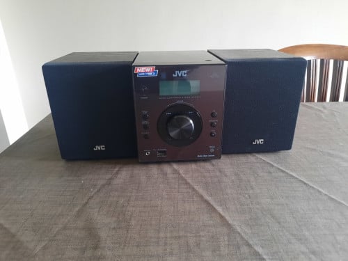 Zwarte cdspeler jvc