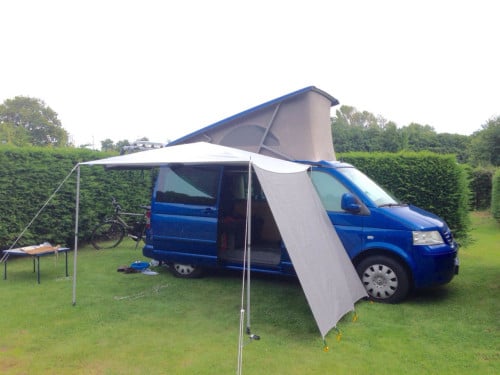 Luifel voor camperbus