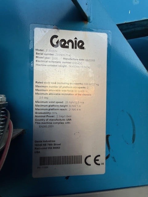Genie Z30/20N