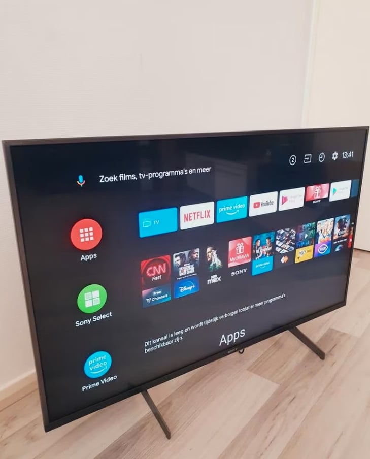Zeer Luxe 43 inch 109 cm grote Sony 4K Ultra HD Andriod-Smart 100Hz