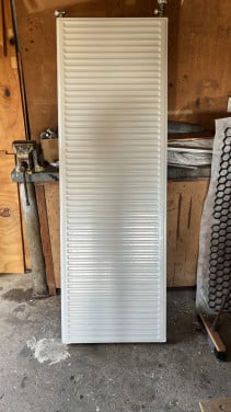 Radiator met toebehoren