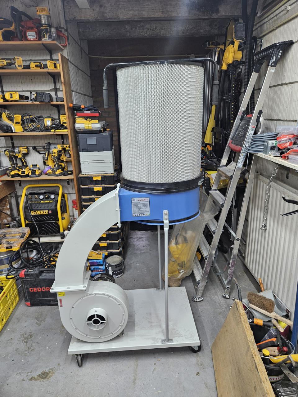 HBM 200 Profi Stofafzuiginstallatie - 400 Volt