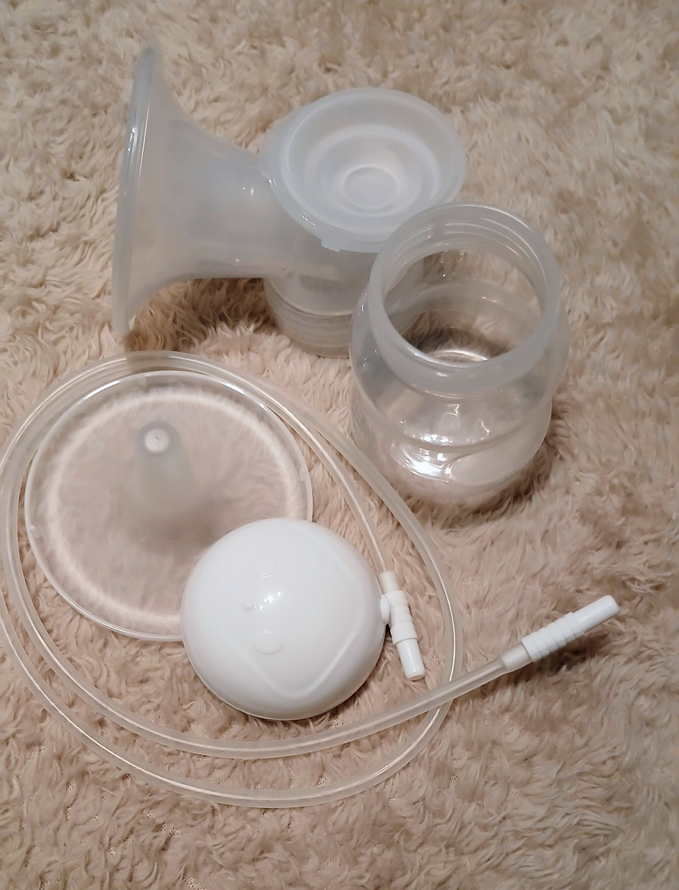 Horigen fubbelzijdige borstkolf ELODY incl. Mommybag