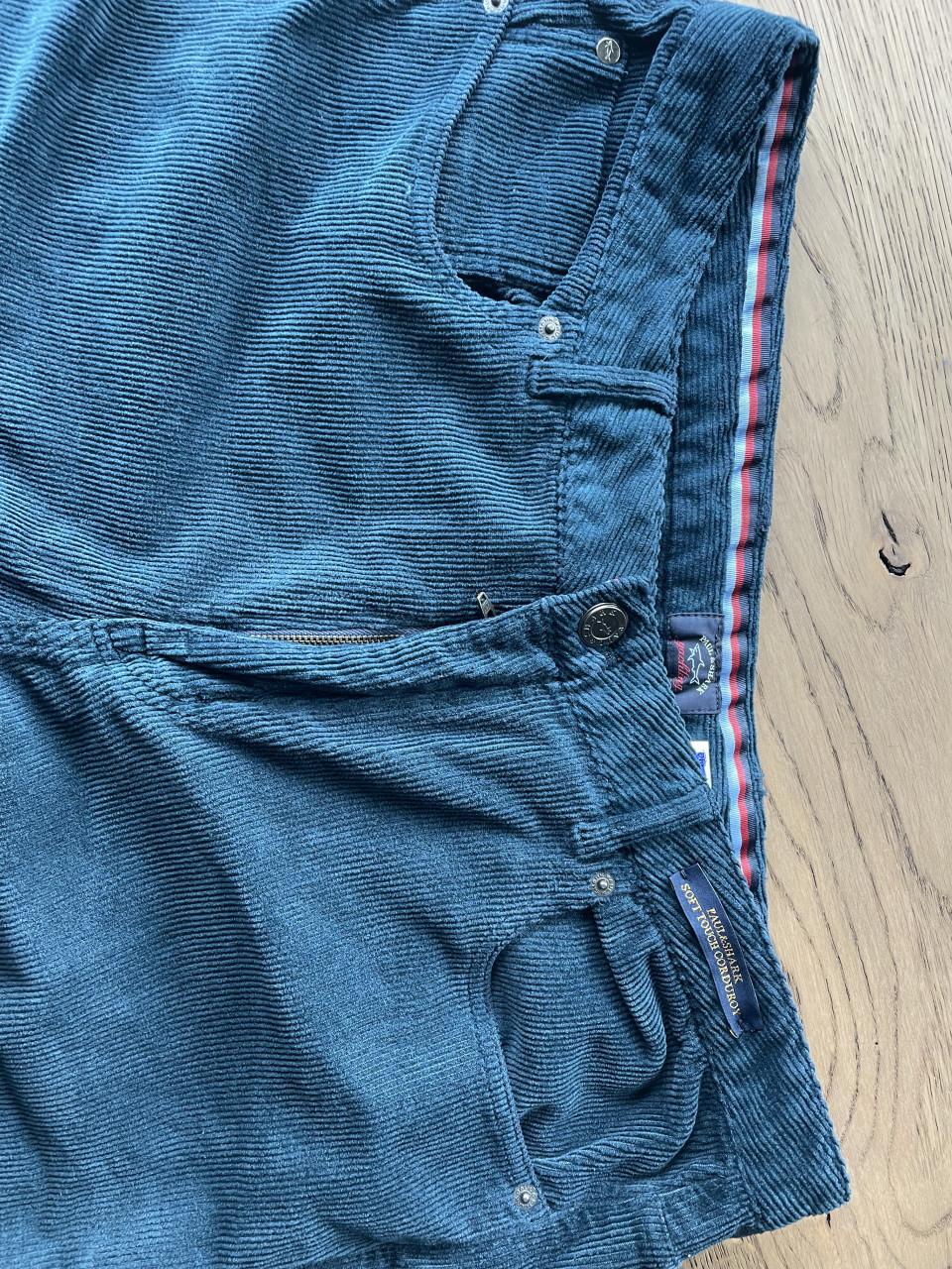Heren pantalon rib