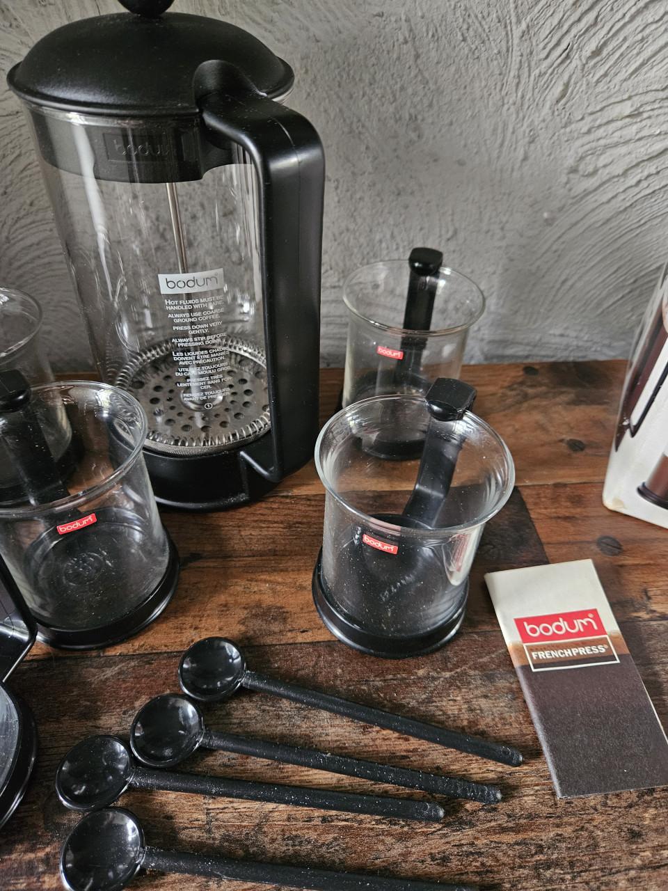 Nieuwe Bodum Brazil French Press Koffiezetapparaat Set - 12 Delig
