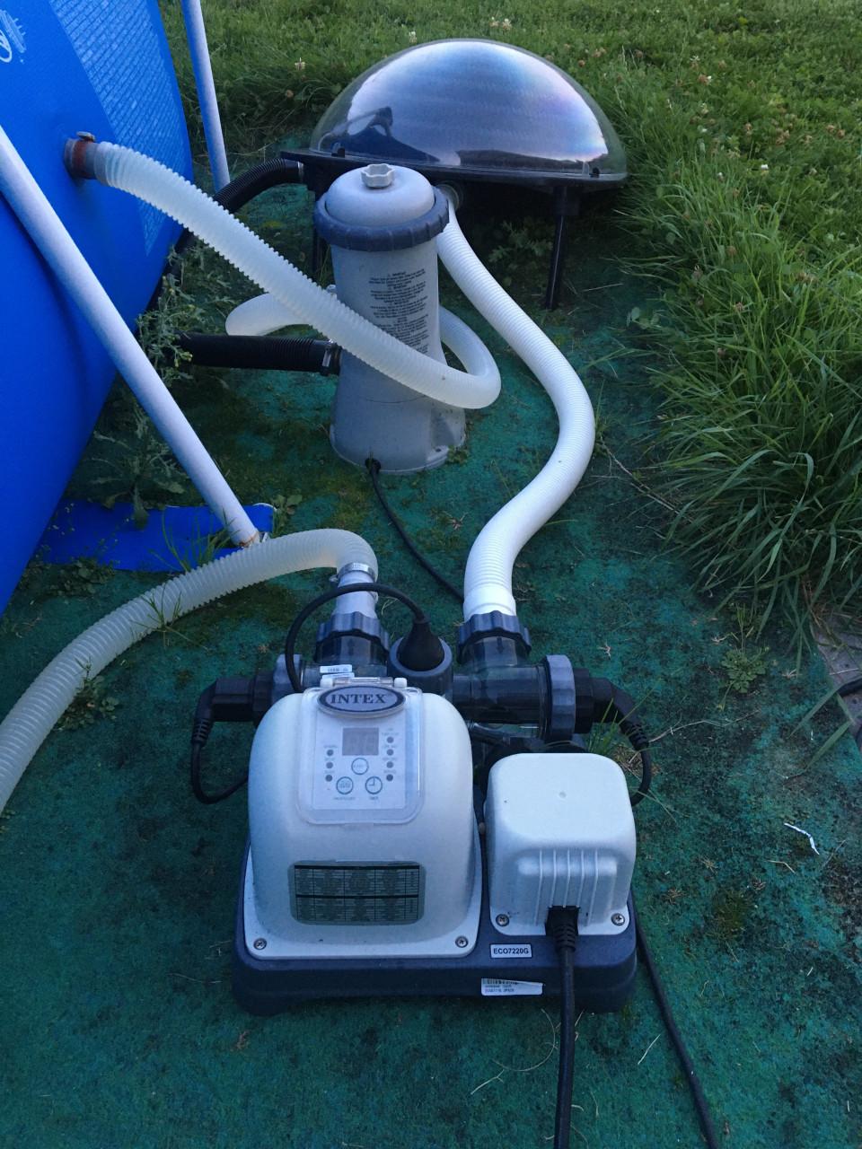 Intex frame zwembad 300x200x75 plus veel accesoires