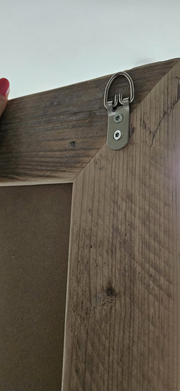 Steigerhouten magneetbord