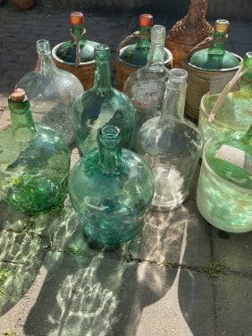 Brocante flessen