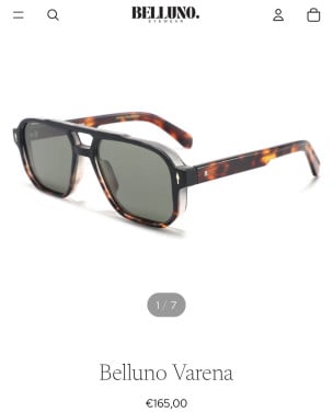 Heren Zonnenbril BELLUNO eyewear