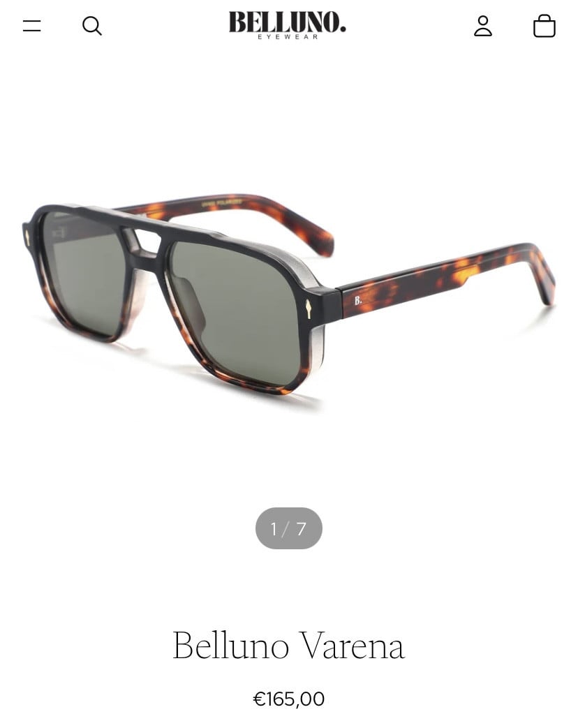 Heren Zonnenbril BELLUNO eyewear