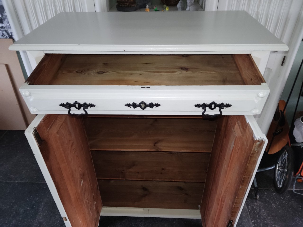 Brocante meidenkast