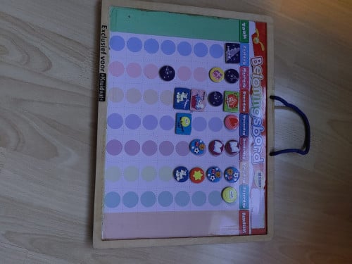 Beloningsbord / Afsprakenbord met magneten