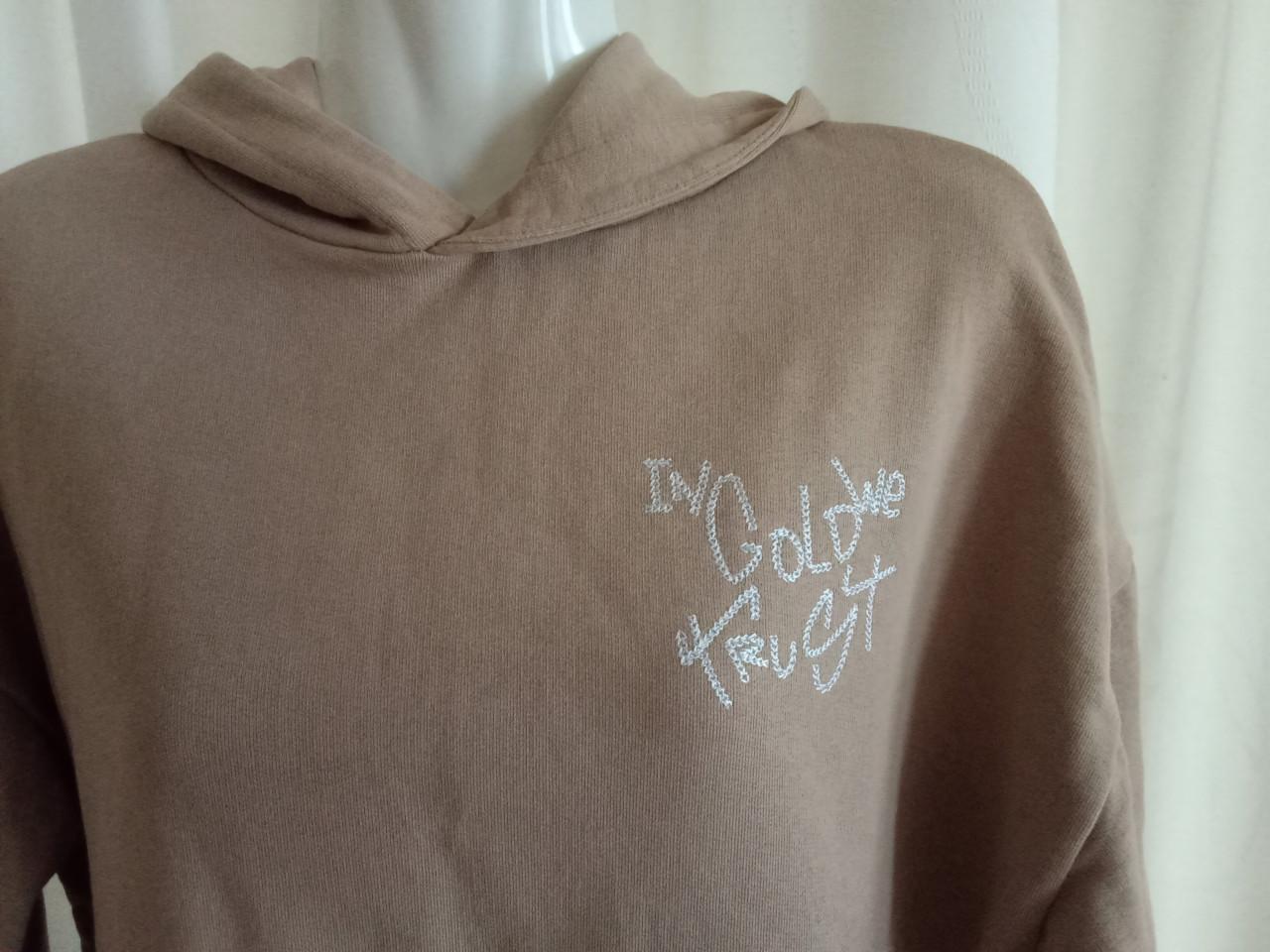 Bruine Hoodie merk Gold maat 38