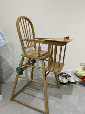 Vintage kinderstoel