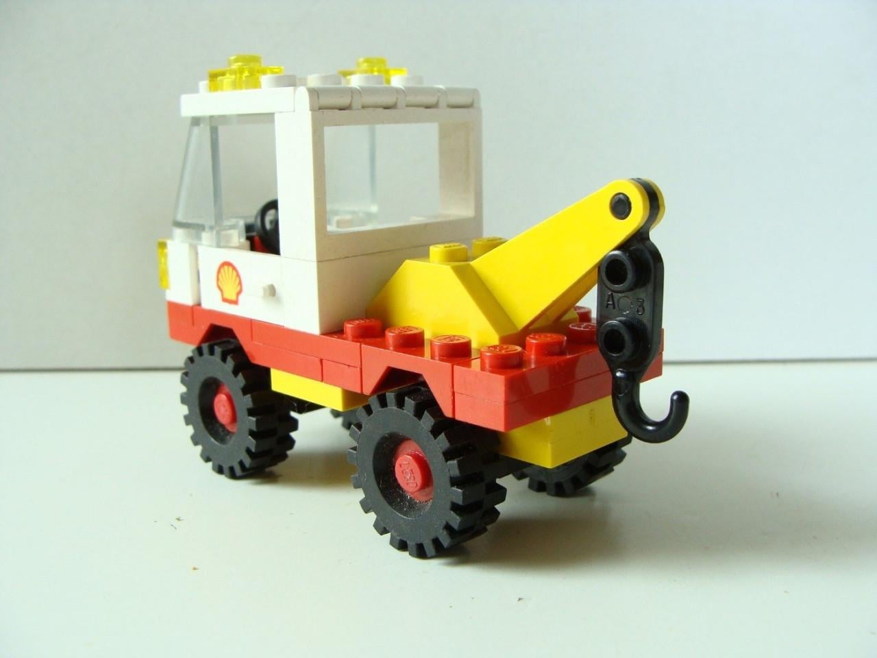 Lego 6634 Shell auto & 6628 Shell hijstruck