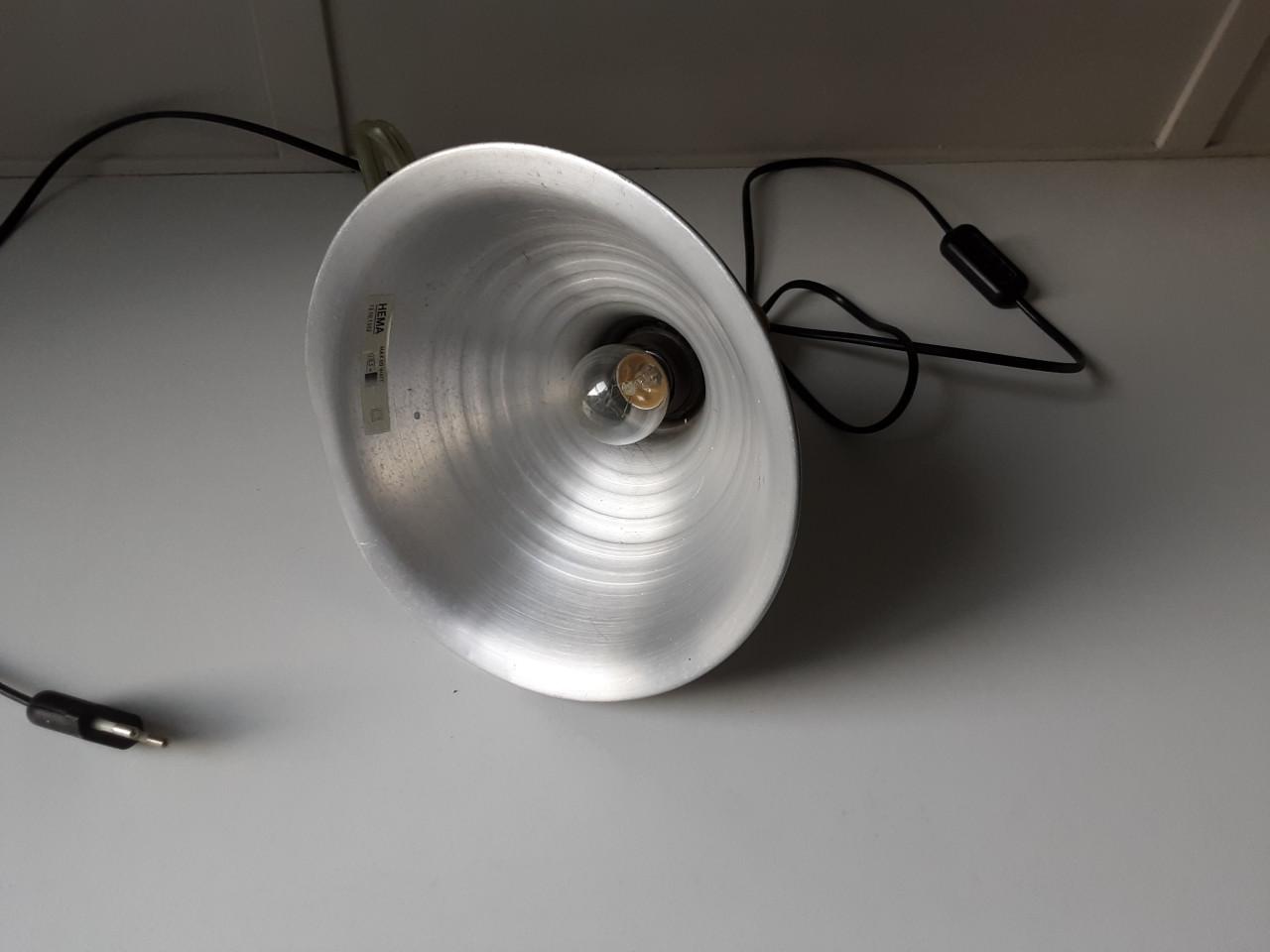Vintage klemlamp