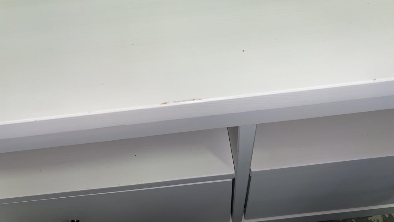 IKEA HEMNES tv meubel wit