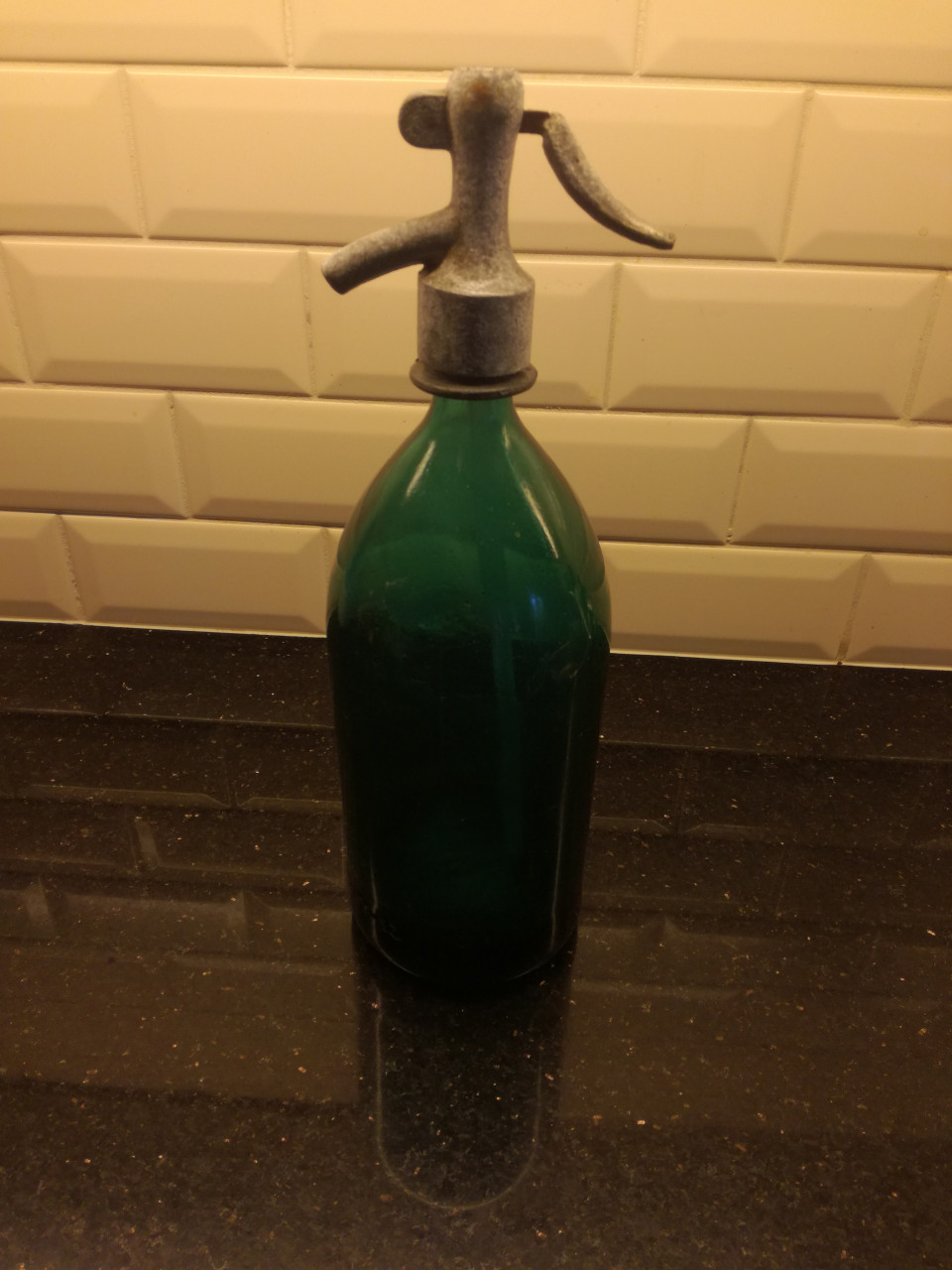 Spuitfles groen glas