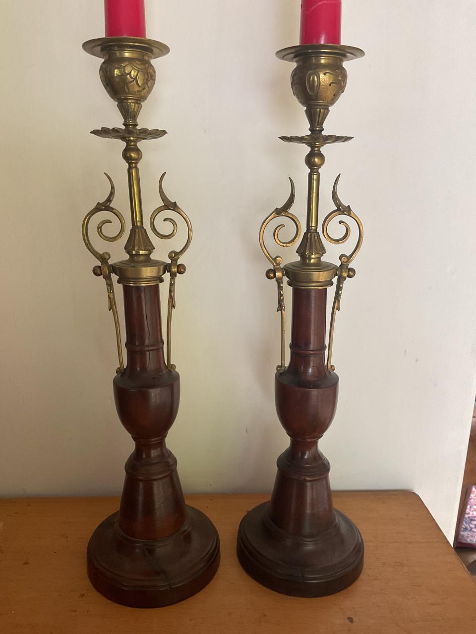 Antieke kandelaars