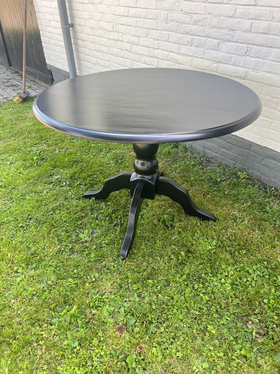 Tafel zwart 110 doorsnede