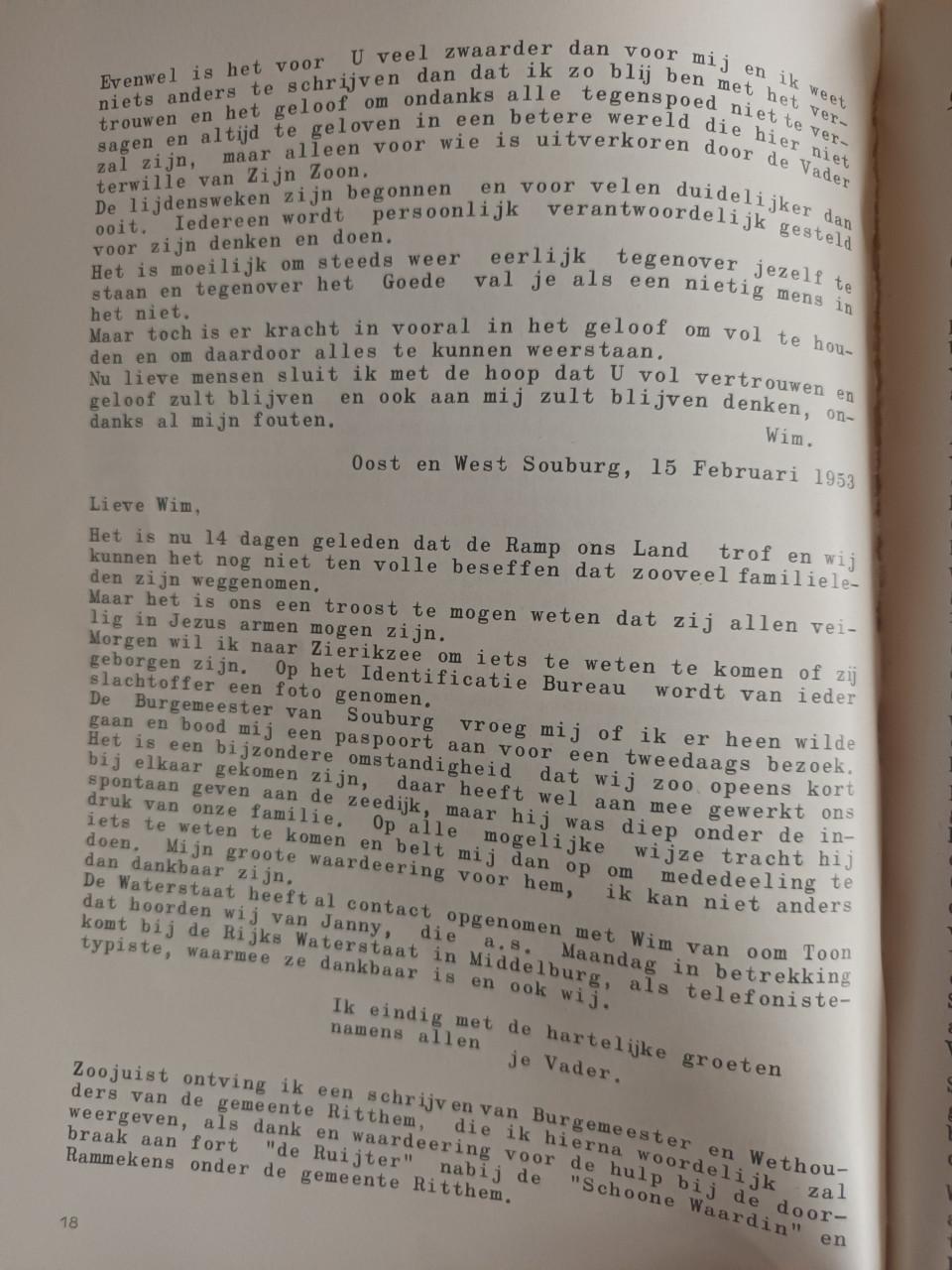Stormramp 1953 door M. Wandel