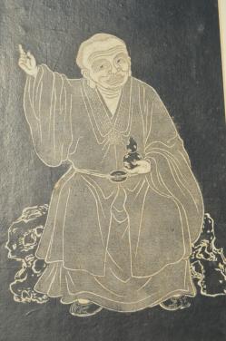 Mooie Chinese tekening ca. 1900 (5) Luohan Arhat