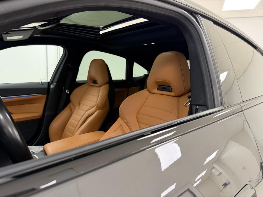 BMW I4 m50 m-sport pro 84 kwh | dravit grau | cognac interieur | sportstoel