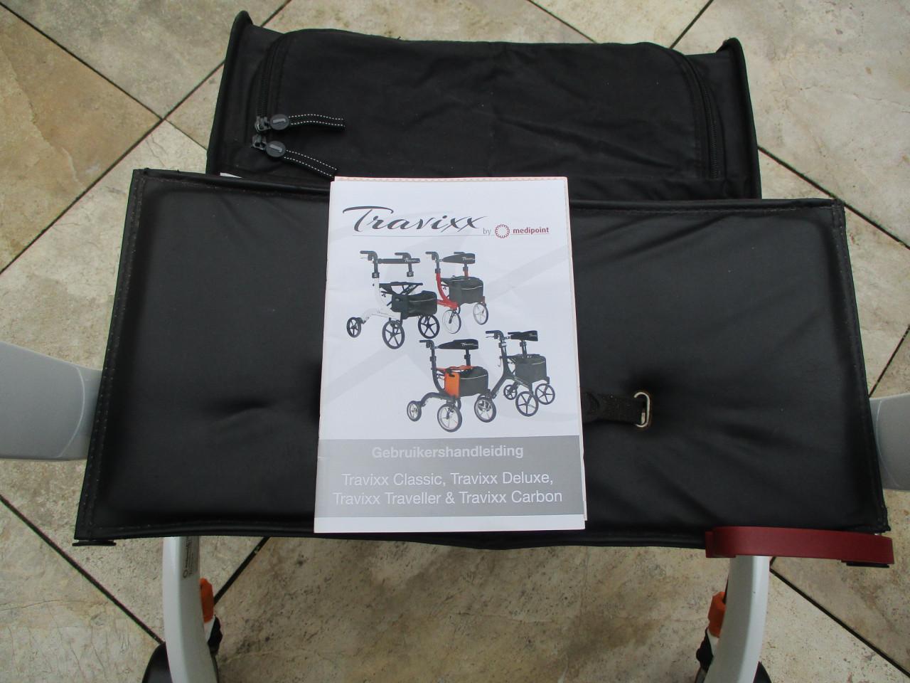 Zgan Travixx opvouwbare lichtgewicht rollator