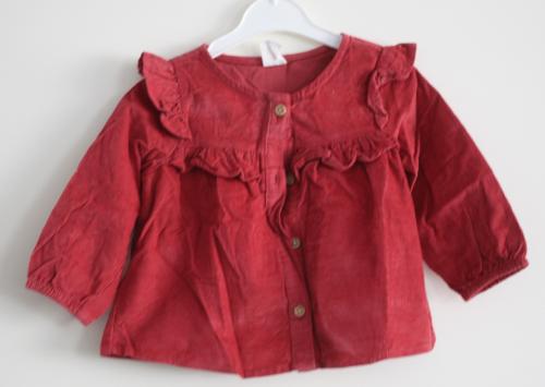 Roos blousje  maat 68