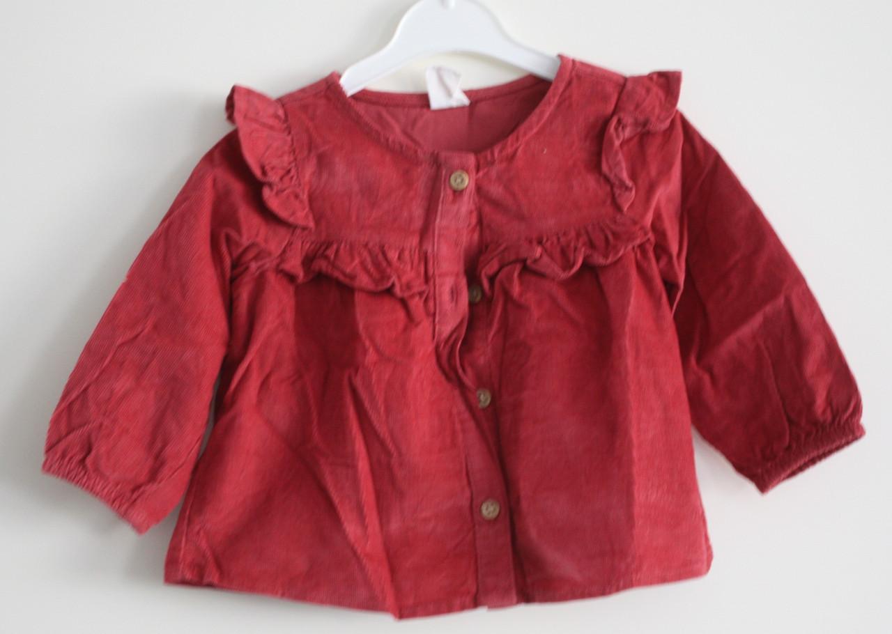 Roos blousje  maat 68