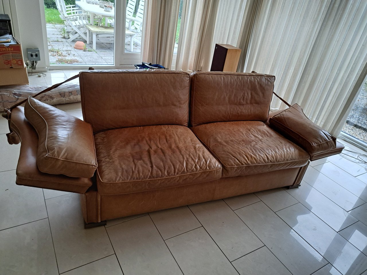 Leren banken sofa
