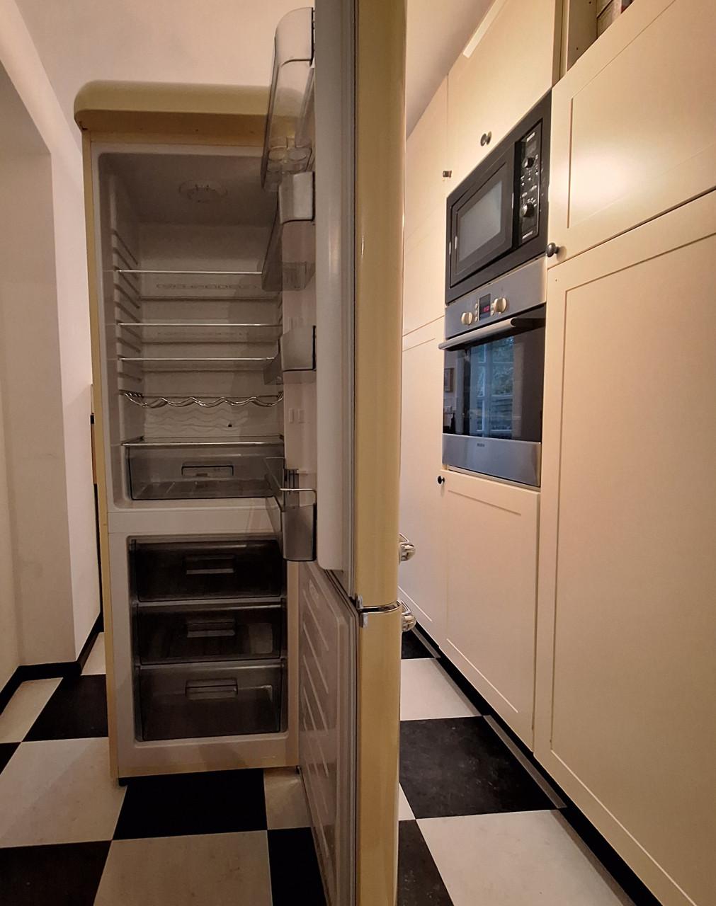 Retro Koel/vriescombinatie Schneider