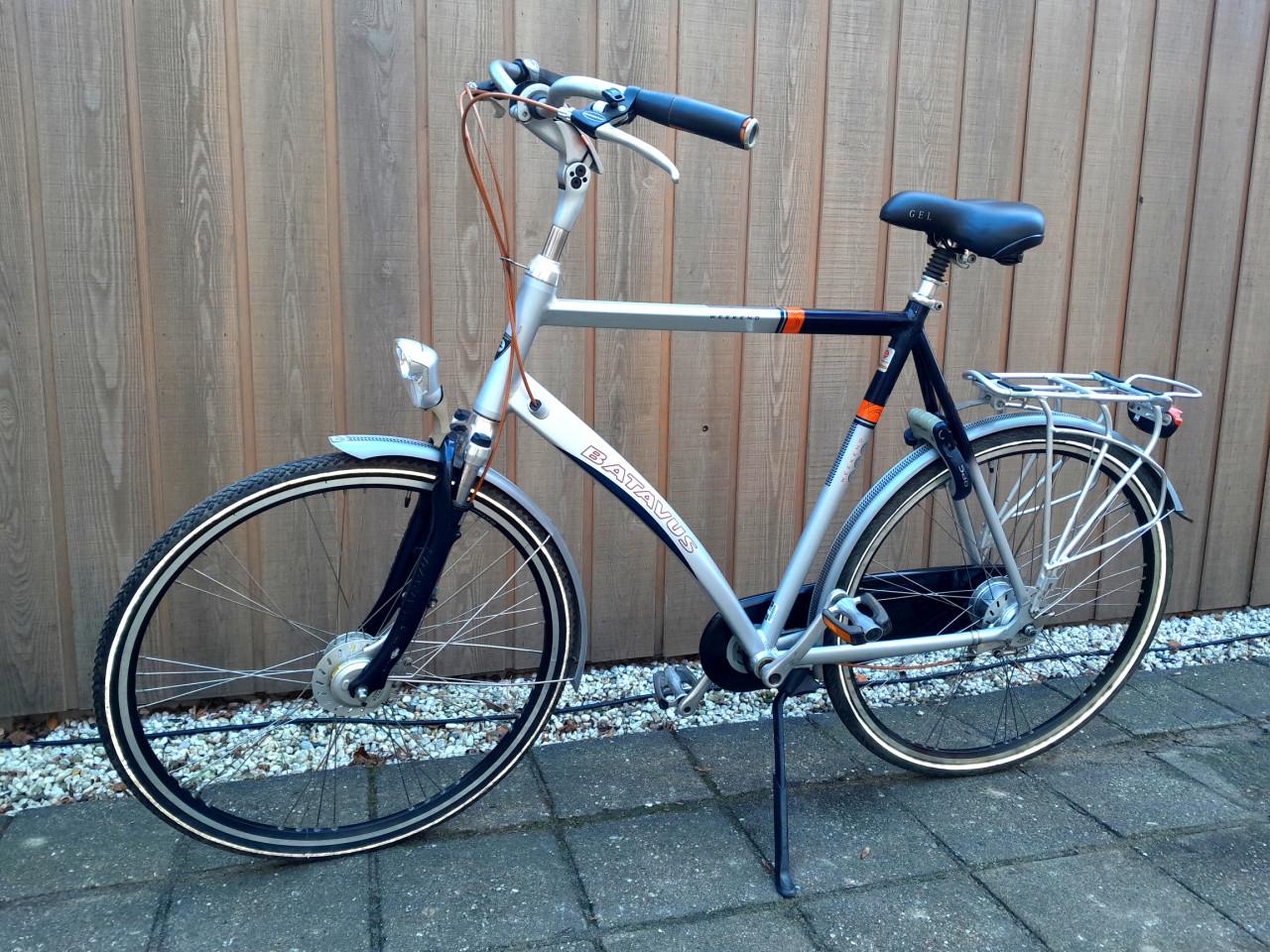 Twee hele mooie herenfietsen Gazelle & Batavus