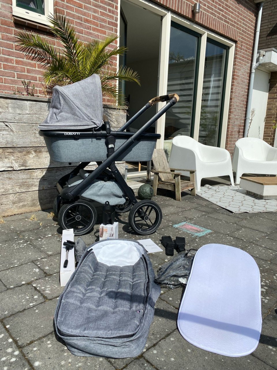 Dubatti one melange grey e3