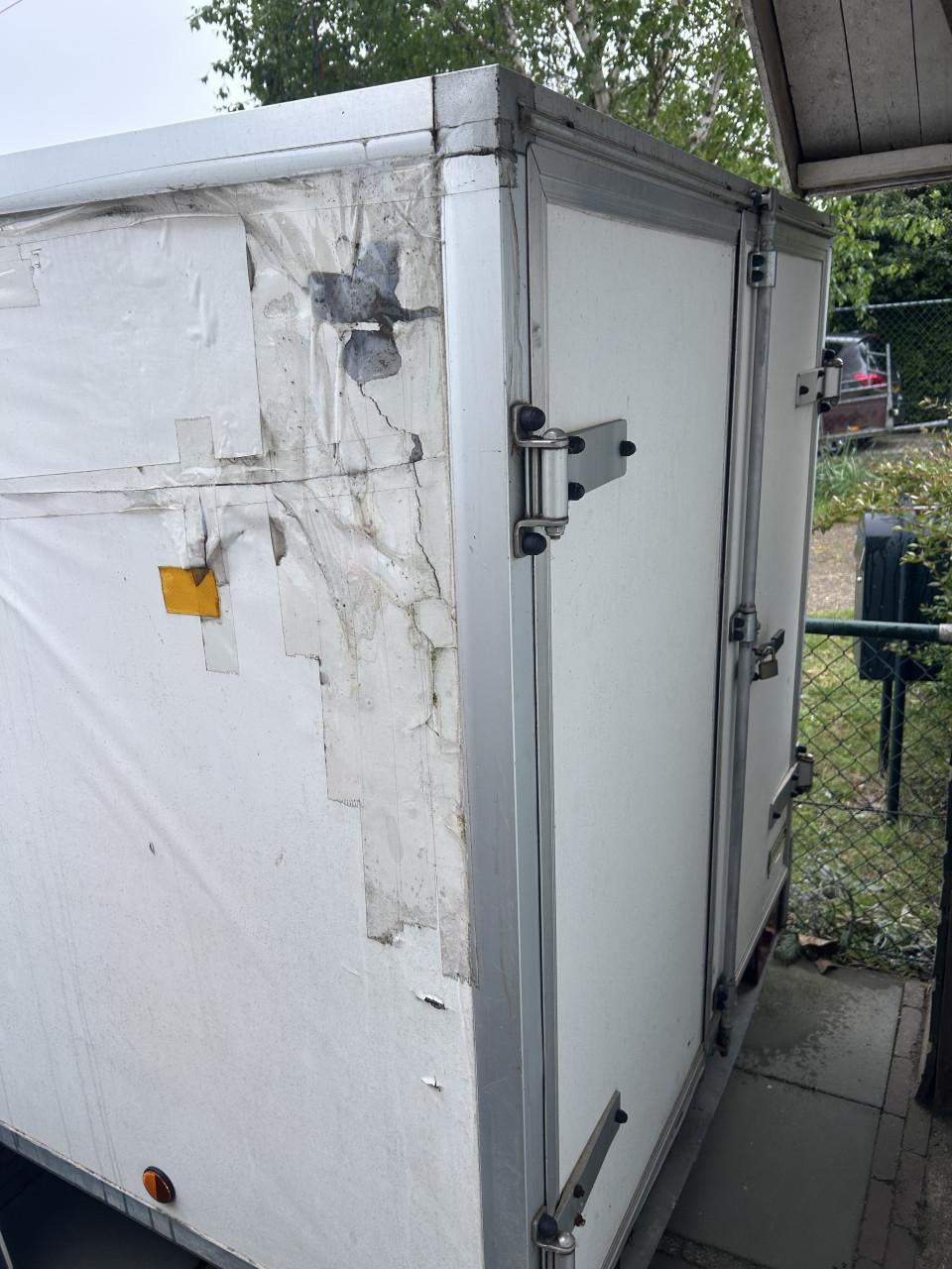 Gesloten aanhangwagen
