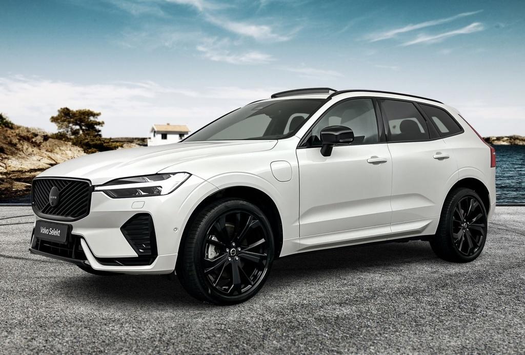 Volvo XC60 t6 398pk recharge ultra black edition| luchtvering| pano| 360cam